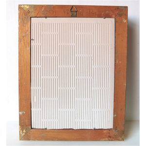 Maria și pruncul Iisus, imagine de porțelan în ramă aurie - casă & stil de viață - accesorii religioase - cruce - Artynos.ro