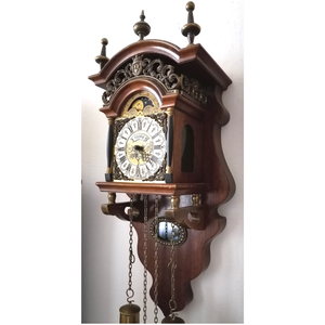 Ceas de perete olandez frumos Sallander cu serviciu de 8 zile, Warmink WUBA - casă & stil de viață - decorațiuni de casă - decorațiuni de pereți - ceasuri de perete - Artynos.ro