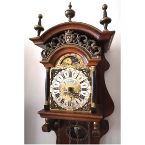 Ceas de perete olandez frumos Sallander cu serviciu de 8 zile, Warmink WUBA - casă & stil de viață - decorațiuni de casă - decorațiuni de pereți - ceasuri de perete - Artynos.ro