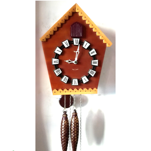 Ceas cu cuc vintage frumos, din lemn - casă & stil de viață - decorațiuni de casă - decorațiuni de pereți - ceasuri de perete - Artynos.ro