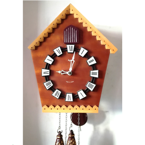 Ceas cu cuc vintage frumos, din lemn - casă & stil de viață - decorațiuni de casă - decorațiuni de pereți - ceasuri de perete - Artynos.ro