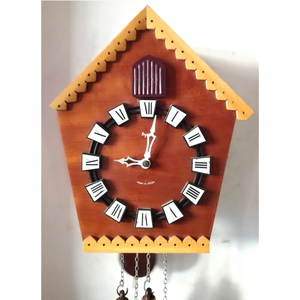 Ceas cu cuc vintage frumos, din lemn - casă & stil de viață - decorațiuni de casă - decorațiuni de pereți - ceasuri de perete - Artynos.ro