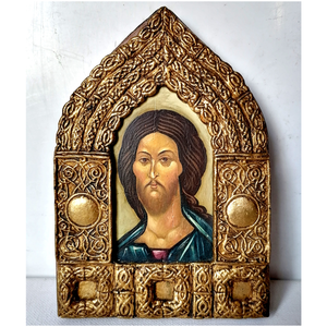 Andrei Rublev (1360-1430): Icoana lui Hristos Pantocrator - Artynos.ro