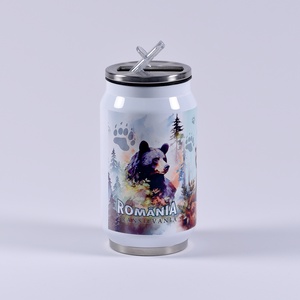 Termos personalizat 250 ml - România design urs - Artynos.ro
