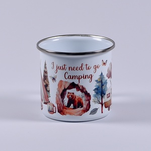Cană emailată - Camping - casă & stil de viață - accesorii pentru echipamente de bucătărie - accesorii de servire - căni - Artynos.ro