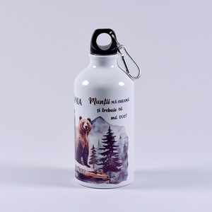 Ploscă personalizată 500 ml - Teritoriu păzit de urși - casă & stil de viață - accesorii pentru echipamente de bucătărie - accesorii de servire - căni - Artynos.ro