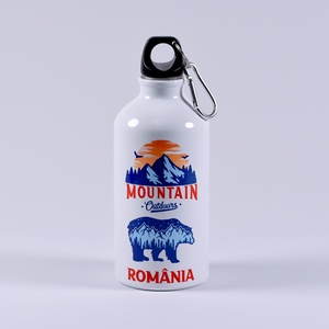 Ploscă personalizată 500 ml - Mountains Outdoor - Artynos.ro