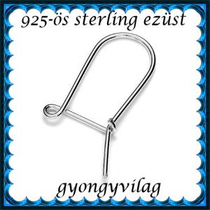  Accesorii pentru bijuterii din argint 925: baza pentru cercei cu inchidere de siguranta EFK K 12, , , ARTYNOS
