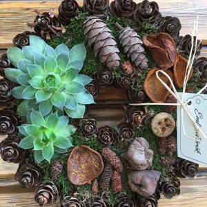 Coroană naturală, decorațiuni funerare - Nu vom uita -  - Artynos.ro