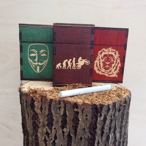 Cutie cadou cu suport pentru tigari, Genti si portofele, Portofele, huse, suporturi, , ARTYNOS