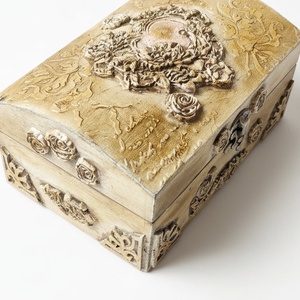 Cutie decorativă Golden Patina - bijuterii - suporturi și cutii de bijuterii - cutii de bijuterii - Artynos.ro