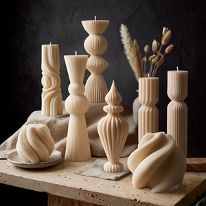 Lumânare decorativă sculpturală - Colecția  - casă & stil de viață - lumânări, parfumuri, arome - lumânări artizanale - Artynos.ro
