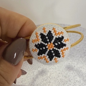 Bratara cusatura manuala, Bijuterii, Bratari, Bratari din cupru, Broderie, Cusatura, ARTYNOS