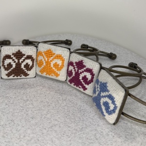 Bratara cusatura manuala - bijuterii - brățări - brățări din cupru - Artynos.ro