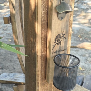 Desfacator capace sticle de bere, Casa & Stil de viata, Accesorii pentru casa si gradina, Decoratiuni exterioare si de gradina, Prelucrarea lemnului, ARTYNOS