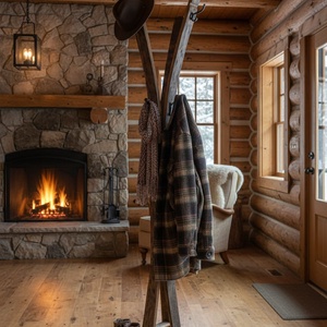 Cuier pom - casă & stil de viață - mobilier artizanal - cuier - Artynos.ro