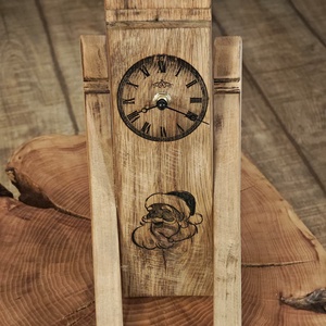 Ceas debirou din doagă de butoi - casă & stil de viață - decorațiuni de casă - decorațiuni de masă și rafturi - decorațiuni de masă - Artynos.ro