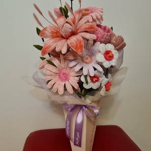 Aranjamente florale din sarma plusata - casă & stil de viață - decorațiuni de casă - accesorii florale - cutii cu flori - Artynos.ro