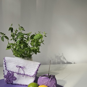 Portfard Lilisor, Casa & Stil de viata, Accesorii pentru decorat casa, Decoratiuni de masa si decoratiuni pentru rafturi , Fete de masa crosetate, Crosetat, ARTYNOS