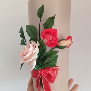 Vază cu trandafiri  - casă & stil de viață - accesorii pentru decorat casa - decorațiuni de masă și decorațiuni pentru rafturi  - decorațiuni de masă - Artynos.ro