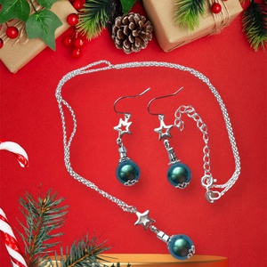 Set handmade argint 925 Praf de stele - bijuterii - seturi de bijuterii - Artynos.ro