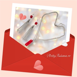 Set handmade cu sticlă Murano O zi în Murano, Bijuterii, Seturi de bijuterii, Confecționarea bijuteriilor, ARTYNOS