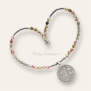 Colier handmade cu pietre semipretioase Simfonie de primăvară - bijuterii - coliere - coliere cu mărgele - Artynos.ro