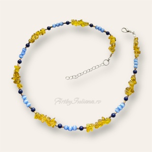 Colier handmade O zi de vară - Artynos.ro