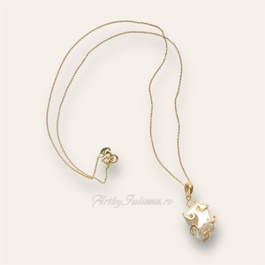 Set handmade argint 925 aurit Perla captiva, Bijuterii, Coliere, Coliere cu pandantive, Confectionarea bijuteriilor, ARTYNOS