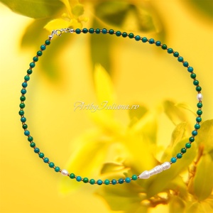 Colier handmade cu pietre semipretioase si argint Vara indiana, Bijuterii, Coliere, Coliere cu margele, Confectionarea bijuteriilor, ARTYNOS