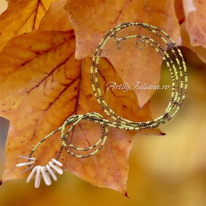 Colier handmade pietre semiprețioase Toamna care va veni - bijuterii - coliere - coliere din mărgele - Artynos.ro Colier handmade pietre semiprețioase Toamna care va veni - bijuterii - coliere - coliere din mărgele - Artynos.ro