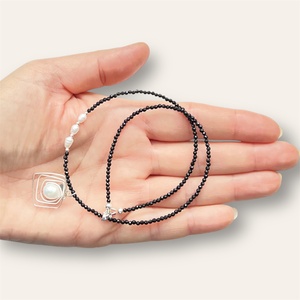 Colier handmade argint și perle Spirală delicată - bijuterii - coliere - coliere din pietre semiprețioase - Artynos.ro