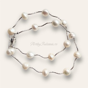 Colier handmade cu perle Gigantes - bijuterii - coliere - coliere din pietre semiprețioase - Artynos.ro