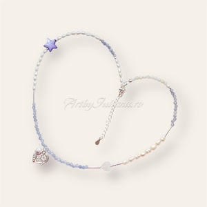 Colier handmade cu pietre semipretioase si argint Inimă mecanică - bijuterii - coliere - coliere din pietre semiprețioase - Artynos.ro