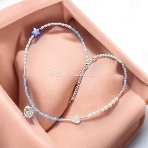 Colier handmade cu pietre semipretioase si argint Inima mecanica - Artynos.ro