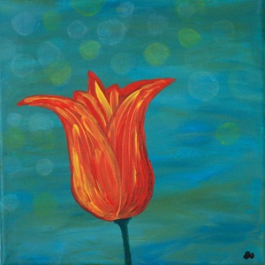 Set 4 tablouri 20x20 cm - Anotimpuri - Artynos.ro