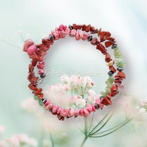 Bratara handmade pietre semipretioase Gradina de primavara - Artynos.ro