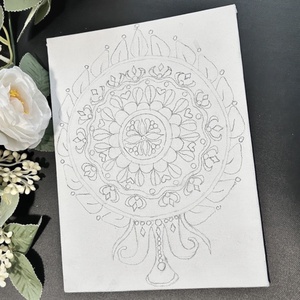 Tablou handmade + culori acrilice + 2 pensule  - casă & stil de viață - accesorii pentru decorat casa - picturi murale - tablouri/picturi pe pânză - Artynos.ro