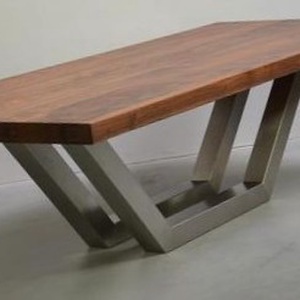 Masă din lemn masiv de stejar  - casă & stil de viață - mobilier artizanal - mese - Artynos.ro