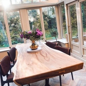 Masă din lemn masiv de frasin , Casă & Stil de viață, Mobilier artizanal, Mese, , ARTYNOS