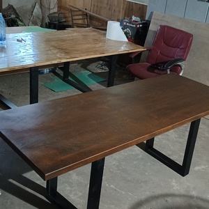 Masă bucătărie din lemn de stejar  - casă & stil de viață - mobilier artizanal - mese - Artynos.ro