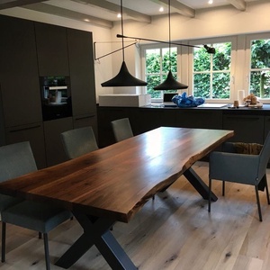 Masa din lemn masiv de nuc, Casa & Stil de viata, Mobilier artizanal, Mese, , ARTYNOS