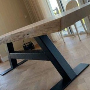 Masă din lemn masiv de frasin  - casă & stil de viață - mobilier artizanal - mese - Artynos.ro
