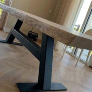 Masă din lemn masiv de frasin  - casă & stil de viață - mobilier artizanal - mese - Artynos.ro