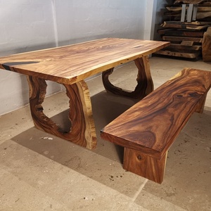 Masă din lemn masiv  - casă & stil de viață - mobilier artizanal - mese - Artynos.ro