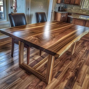 Masă din lemn masiv de nuc - casă & stil de viață - mobilier artizanal - mese - Artynos.ro