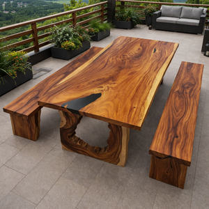 Masa din lemn masiv , Casa & Stil de viata, Mobilier artizanal, Mese, , ARTYNOS