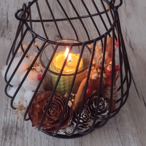 Felinar cu suport pentru lumanare  - Artynos.ro