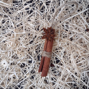 Set globuri naturale batoane de scorțișoară - crăciun - decorațiuni de crăciun de casă - globuri de crăciun - Artynos.ro