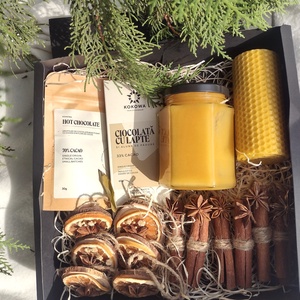 Cutie cadou de Craciun - Natural - Artynos.ro